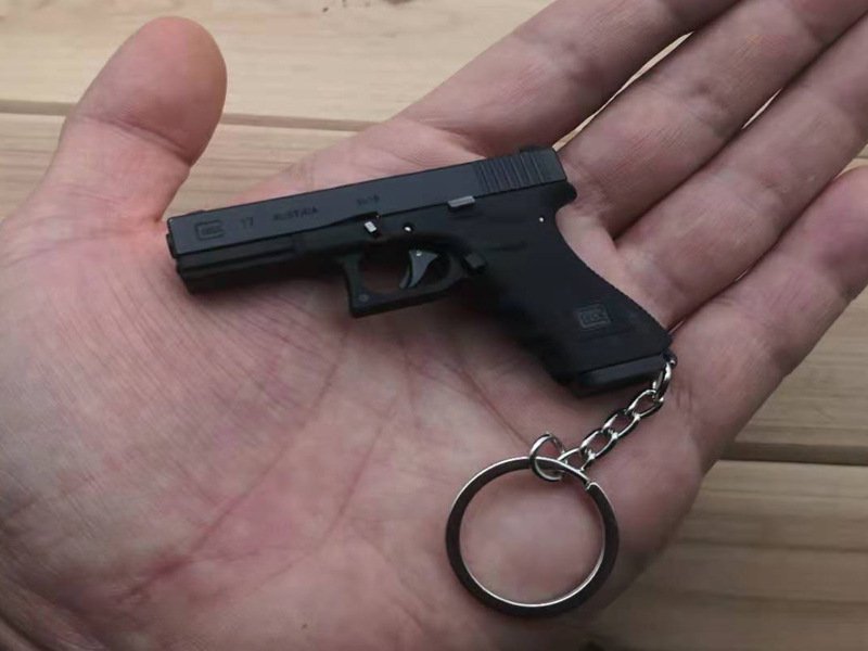 Glock Metal Mini Pistol Keychain Toy Gun Wholesale