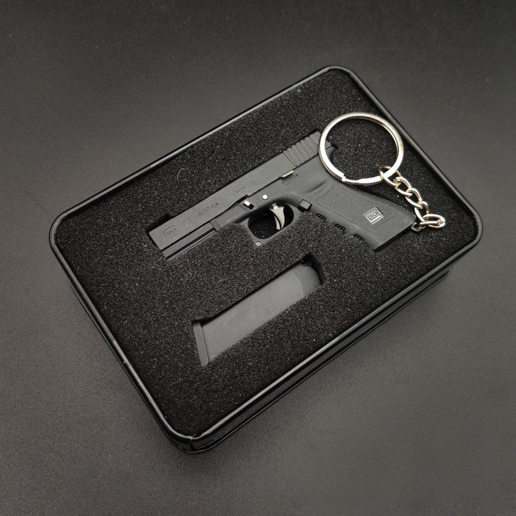 Glock Metal Mini Pistol Keychain Toy Gun Wholesale