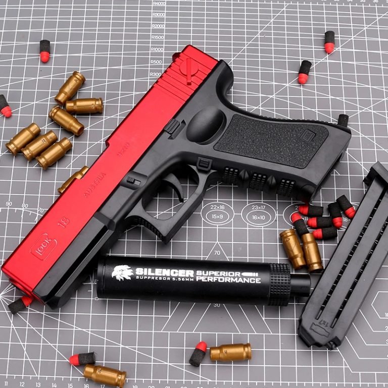 Glock M1911 Toy Gun Eva Soft Bullet Free Shipping 1464