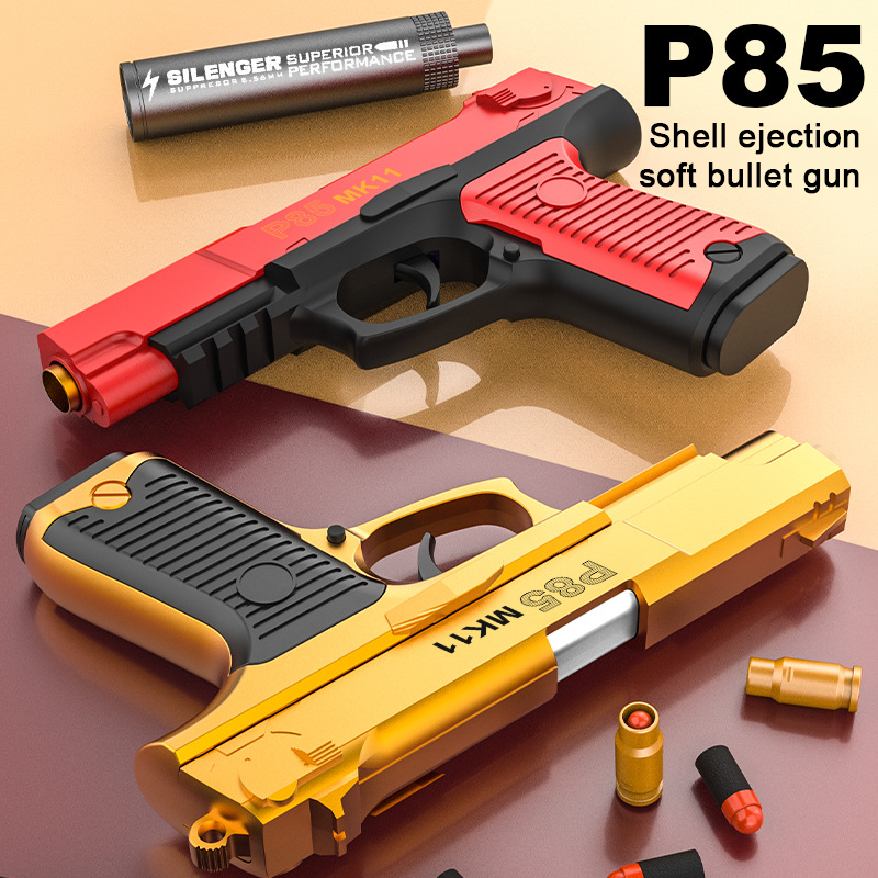 P85 Pistol Soft Bullet Toy Gun