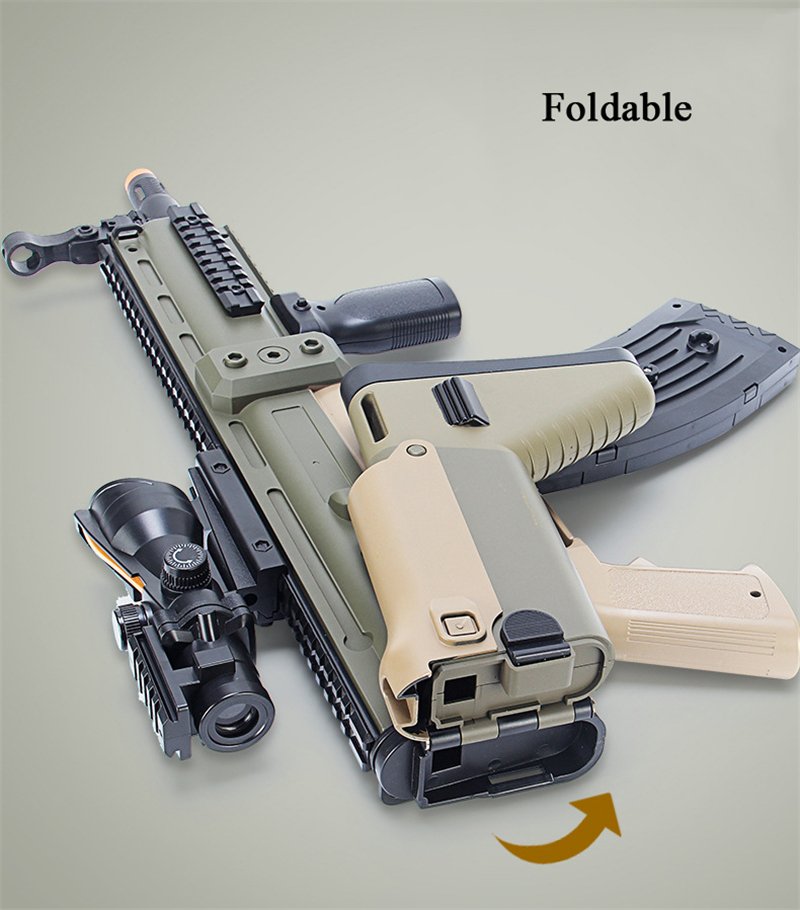 Assault Rifle SCAR Electric Soft Bullet Toy Gun