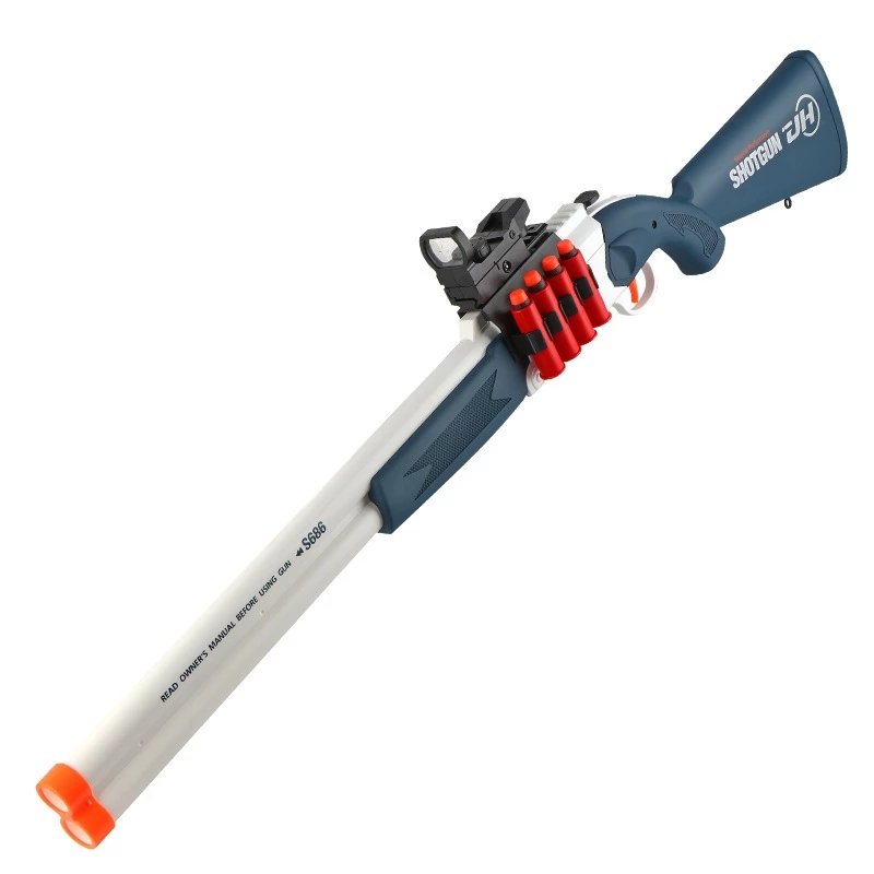 S686 Double Barrel Rifle Soft Bullet Toy Gun