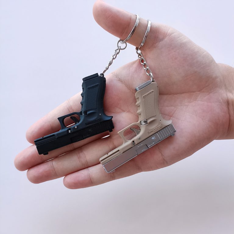 Glock Metal Mini Pistol Keychain - Toy Gun Wholesale