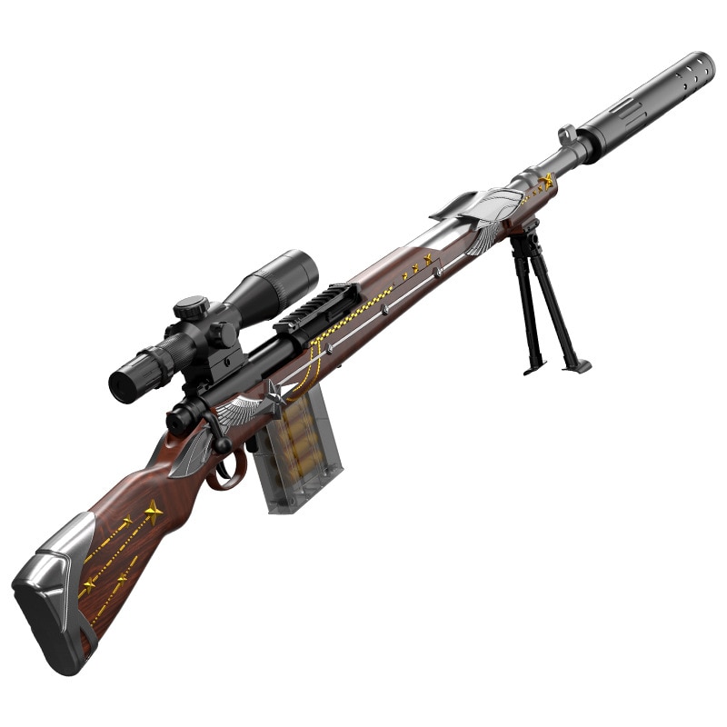 Manual Soft Bullet Shell Ejected Rifle Sniper Airsoft Weapons 1