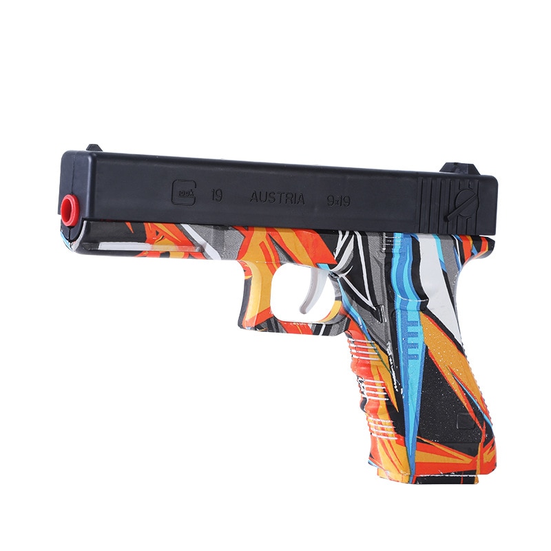 New Glock Gel Blaster Balls Guns Toy Manual Paintball Water Gun 3