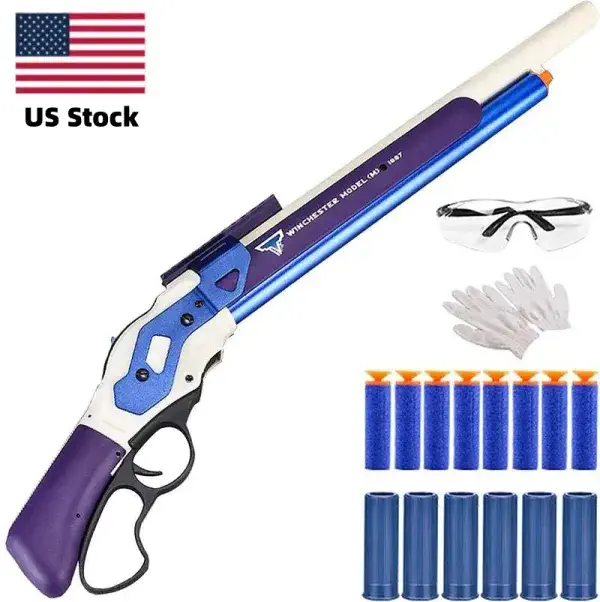 M1887 Shell Ejection Soft Bullet Toy Gun