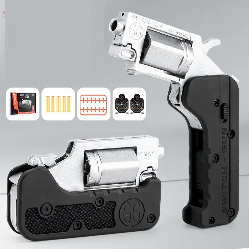 Mini Alloy Switch Gun 22 WMR Toy Gun